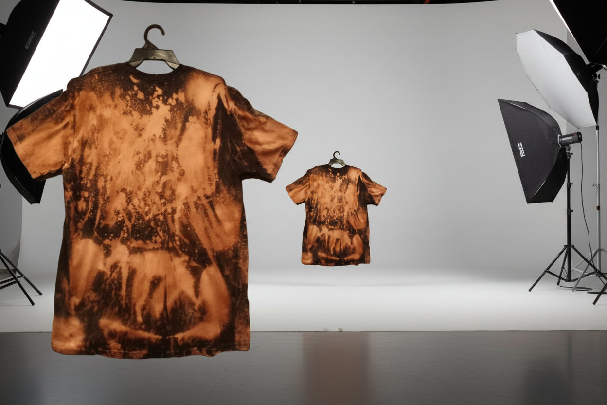 Bleached short sleeve