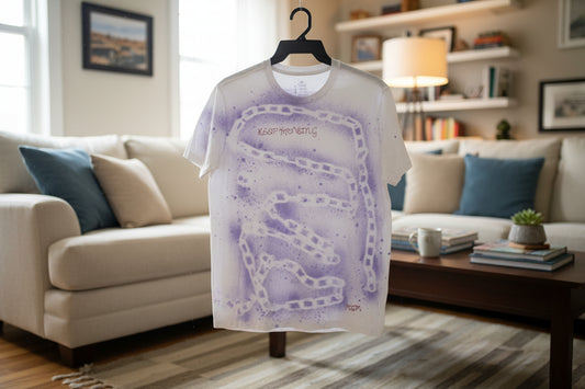 Purple chain short sleeve